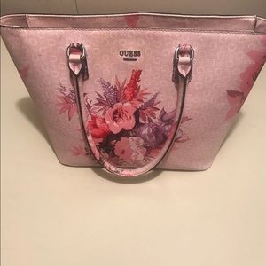 Cute pink guess purse